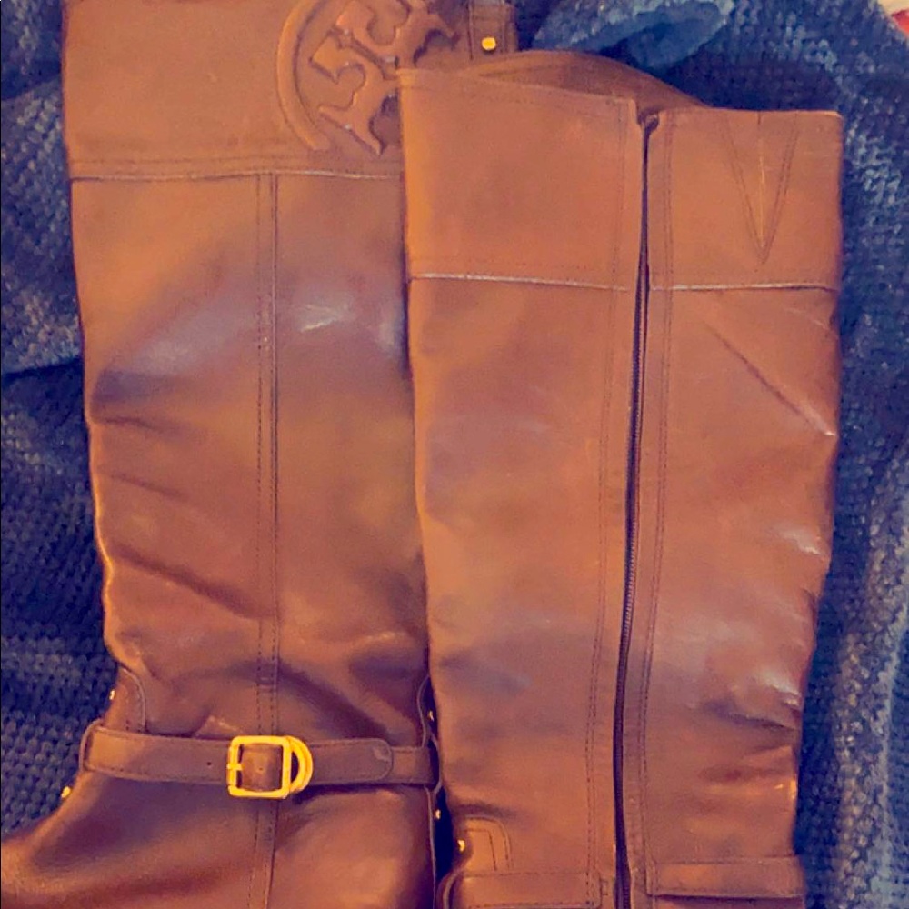 Tori Burch leather boots